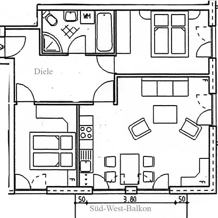 Apartament Meerestraum Comfortable Sellin (Rugen)